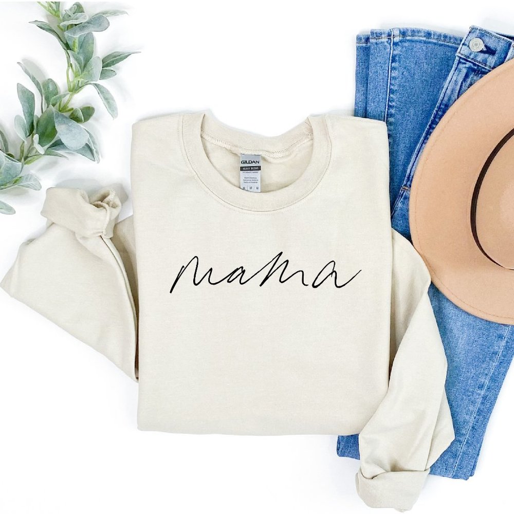 MAMA Sweatshirt | Mom Crewneck